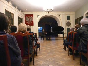 Roman Salyutov - 1247th Liszt Evening, Silesian Piast Dynasty Castle in Brzeg 8th April 2017.  Photo by Andrzej Duber.